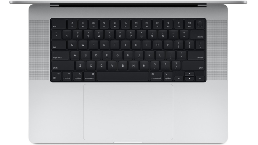 Apple MacBook Pro 14 inch 2021 M1 Pro toetsenbord