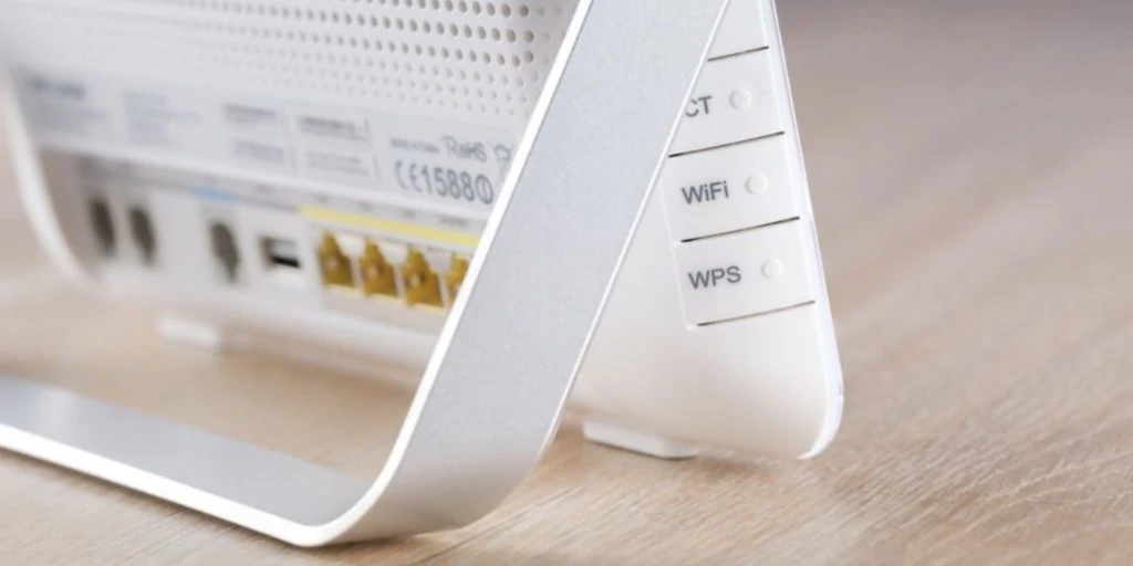 wifi-router op tafel
