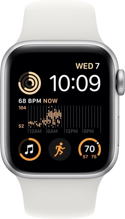 Vooraanzicht Apple Watch SE 2022