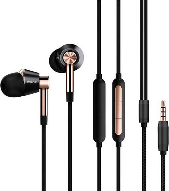 1More Triple Driver In-Ear Headphones (Gold)