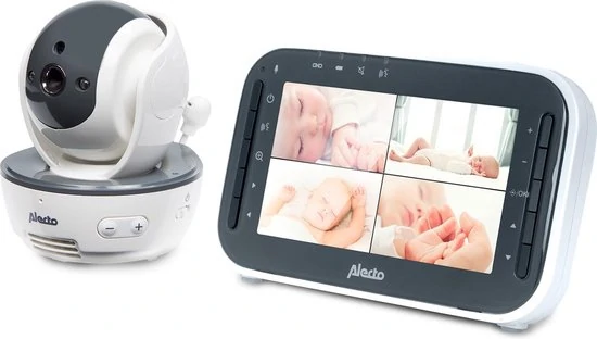 Alecto Baby DVM-200 Babyfoon met camera in het antraciet