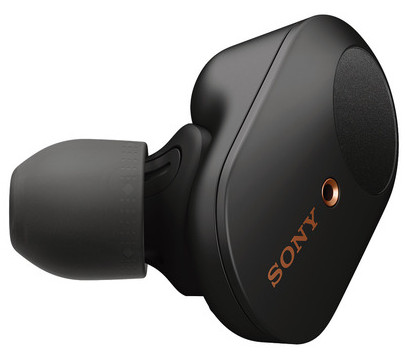 Zwarte oordopjes van Sony WF-1000XM3