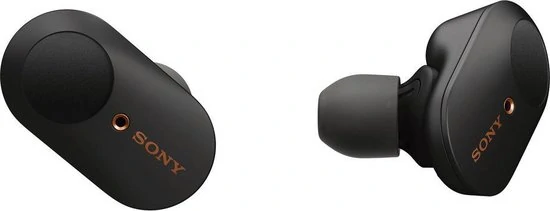 Sony WF-1000XM3 zwarte in-ear oordopjes