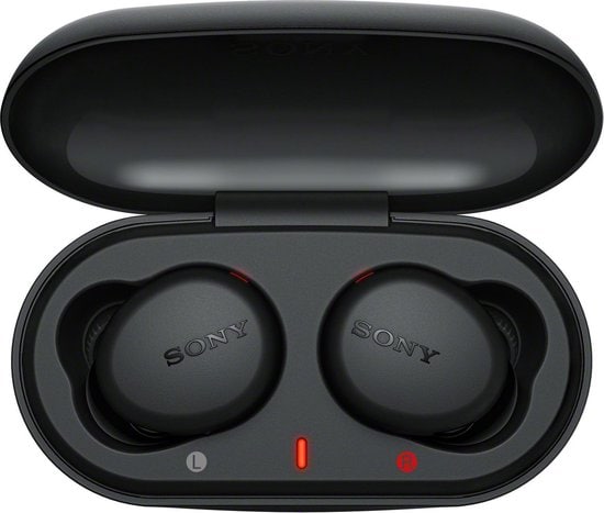 Sony Wf Xb700 Volledig Draadloze Oordopjes In De Oplaadtas In Beeld