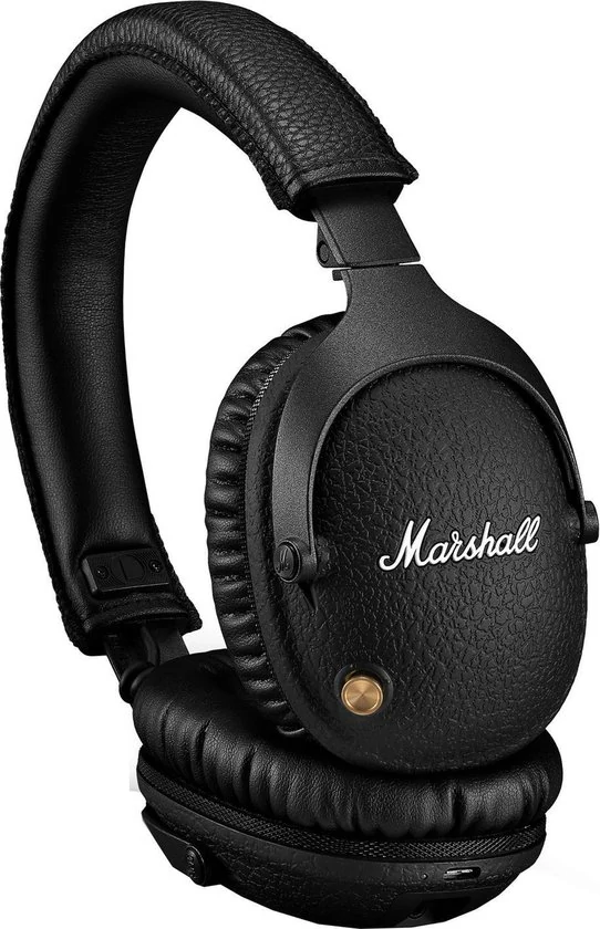 Zwarte koptelefoon Marshall Monitor II