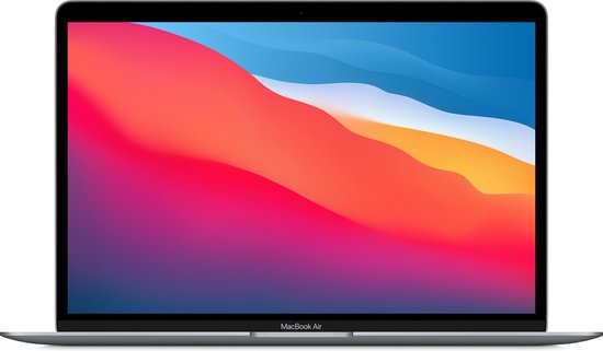 apple macbook air (november, 2020) mgn63 13.3 inch apple m1 256 gb space grey