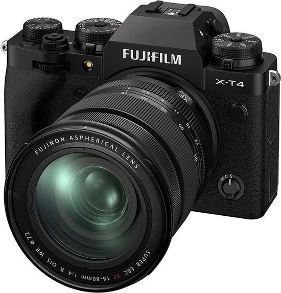 Fujifilm X T4 + 16 80mm Zwart