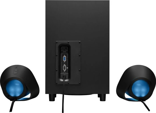 Logitech G560 - 2.1 RGB Speakersysteem connectiviteit