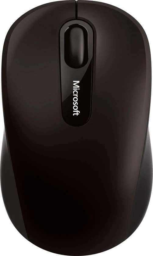 Zwarte muis van Microsoft 3600
