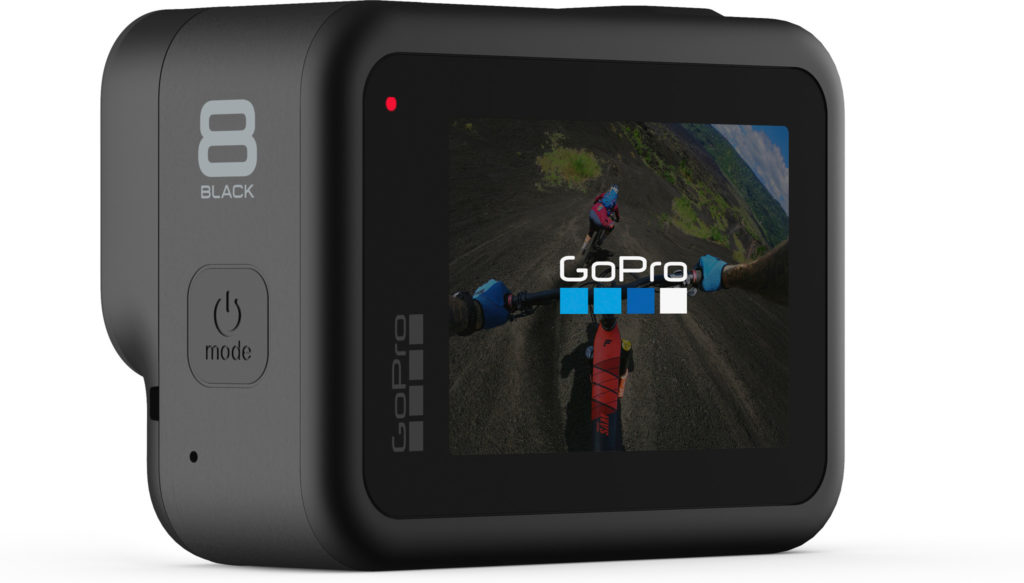 Zwarte actioncamera GoPro HERO8 Black