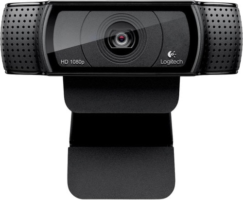 Zwarte webcam Logitech C920 HD Pro