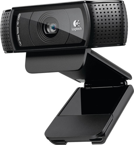 Zwarte webcam Logitech C920 HD Pro