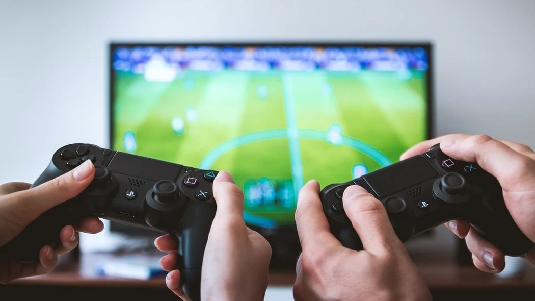 Voetbalgame in beeld