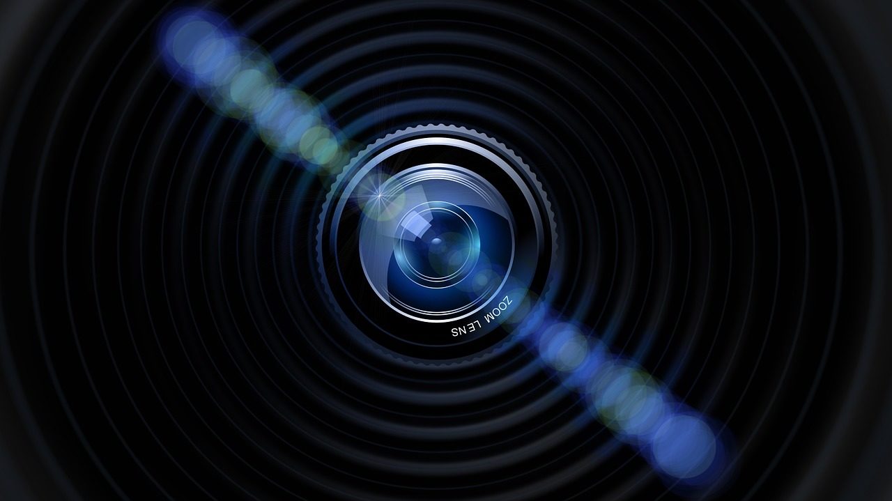 lens van een camera