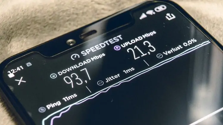 Internet snelheidstest