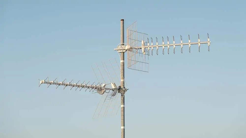 Buitenantenne in beeld