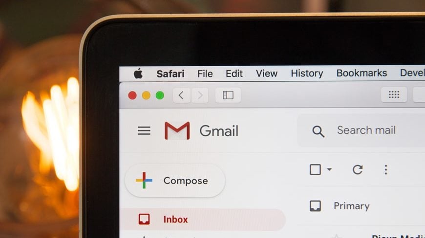 Gmail in beeld