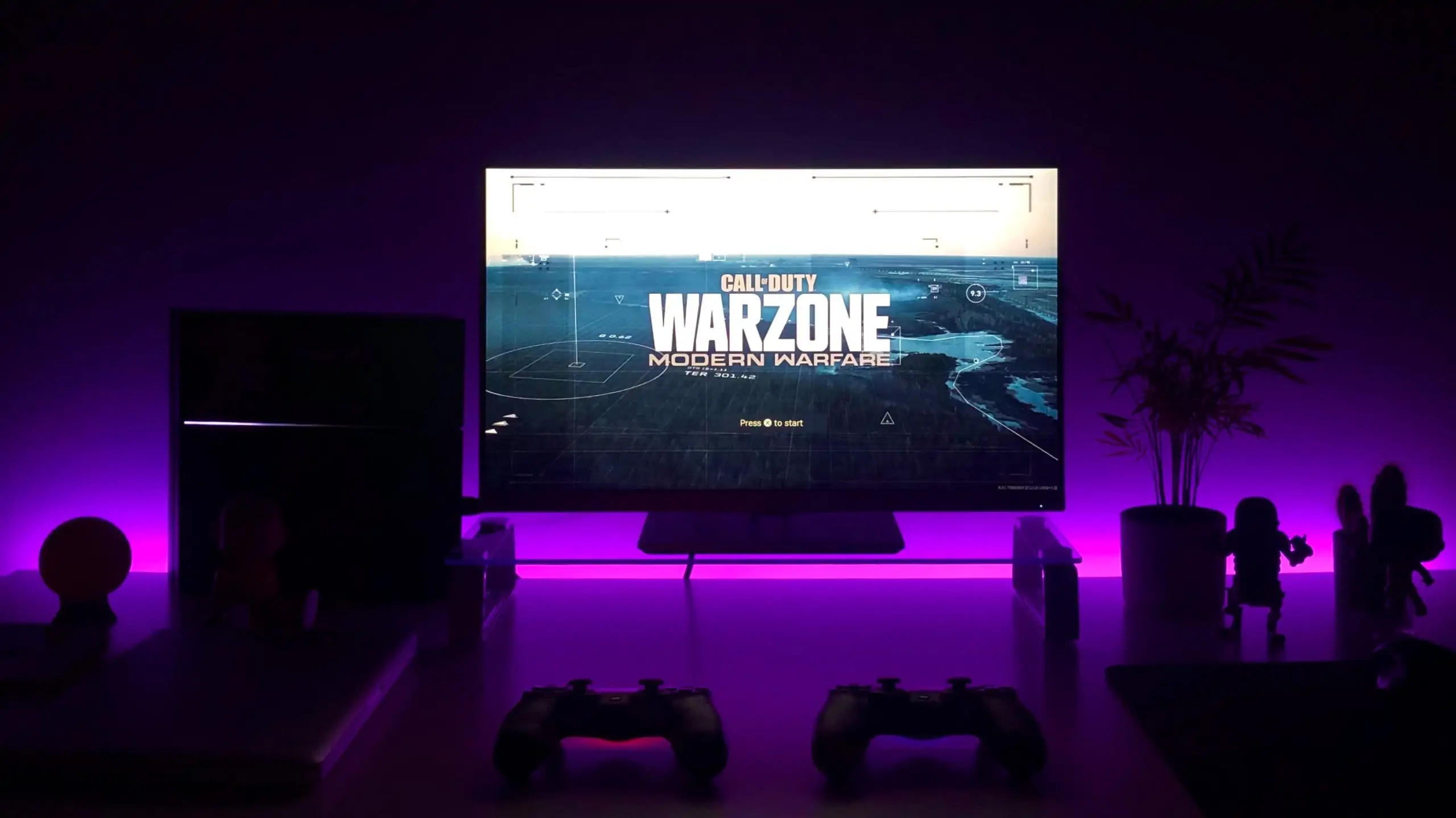 gaming monitor met warzone