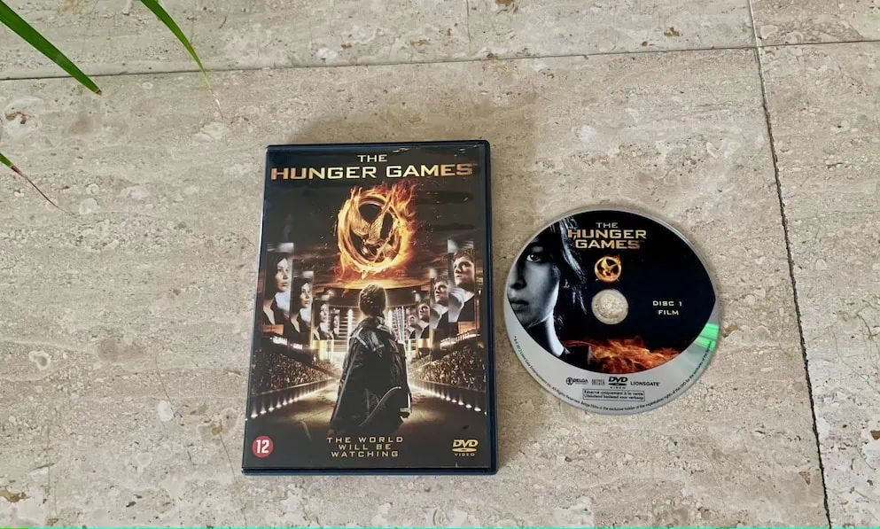 Hungergames dvd