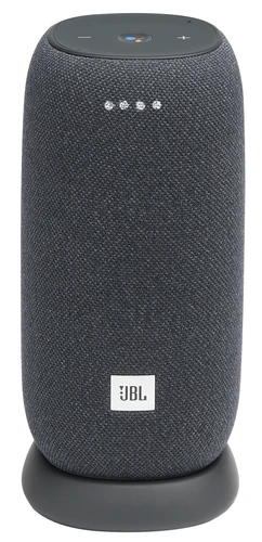 JBL Link Portable met vier puntjes op grijze behuizing